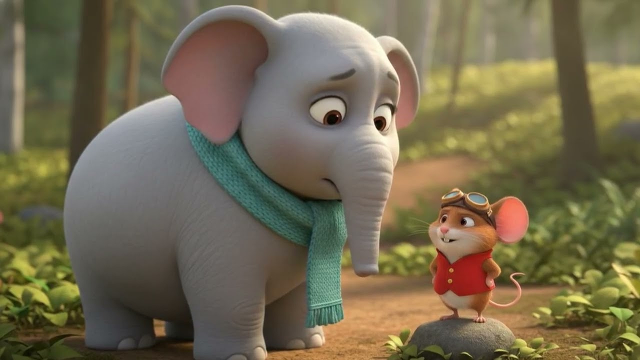 Ellie the elephant and the mighty mouse
