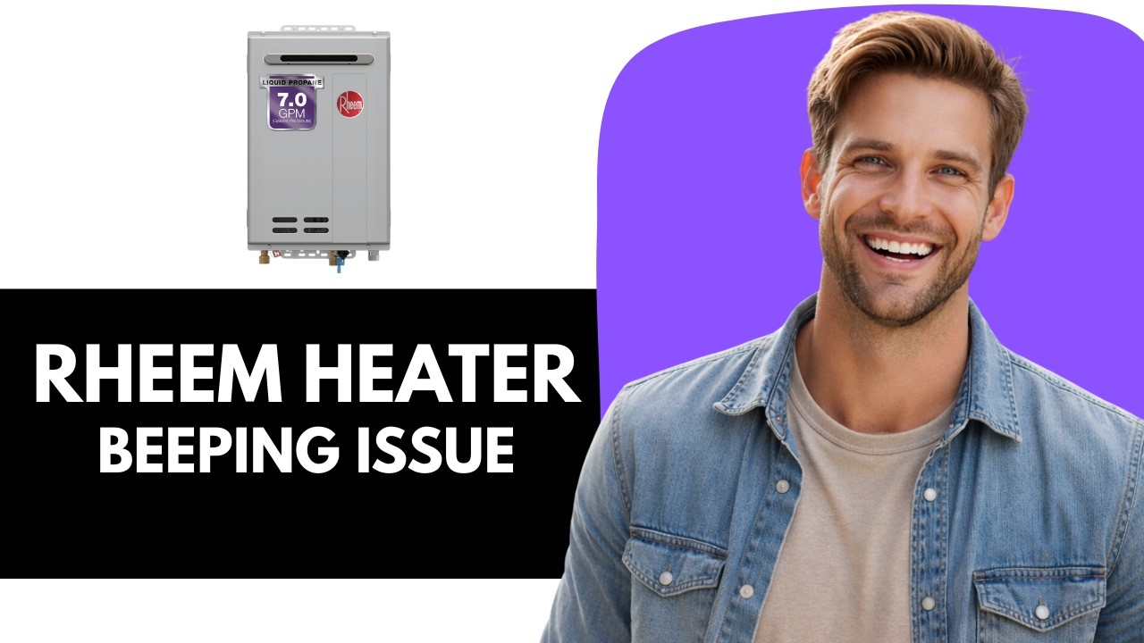 Почему мой проточный водонагреватель Rheem издает звуковой сигнал?