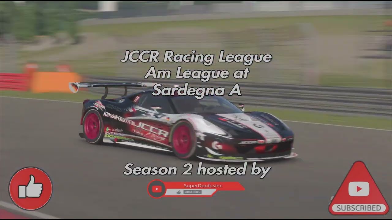 GT 7 JCCR Racing Am League at Sardegna A