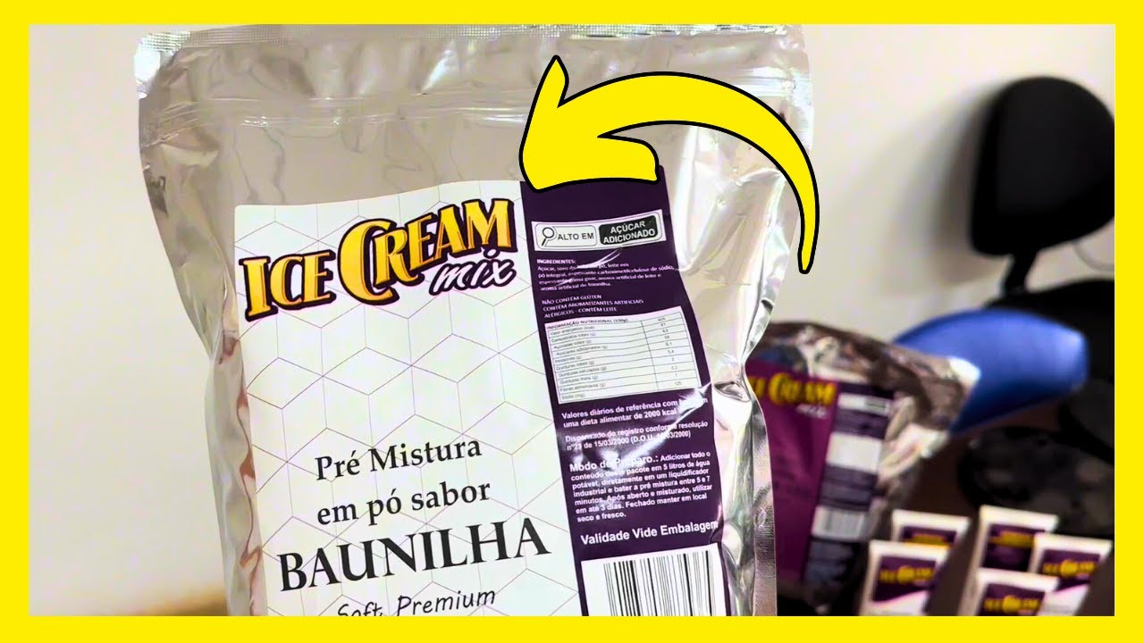 Calda em Pó para Sorvete Expresso Ice Cream Mix