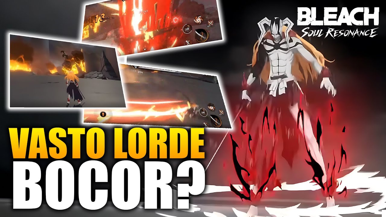 NGERI ABIS! ICHIGO VASTO LORD BAKALAN JADI DPS OVERPOWER! - Bleach Soul Resonance