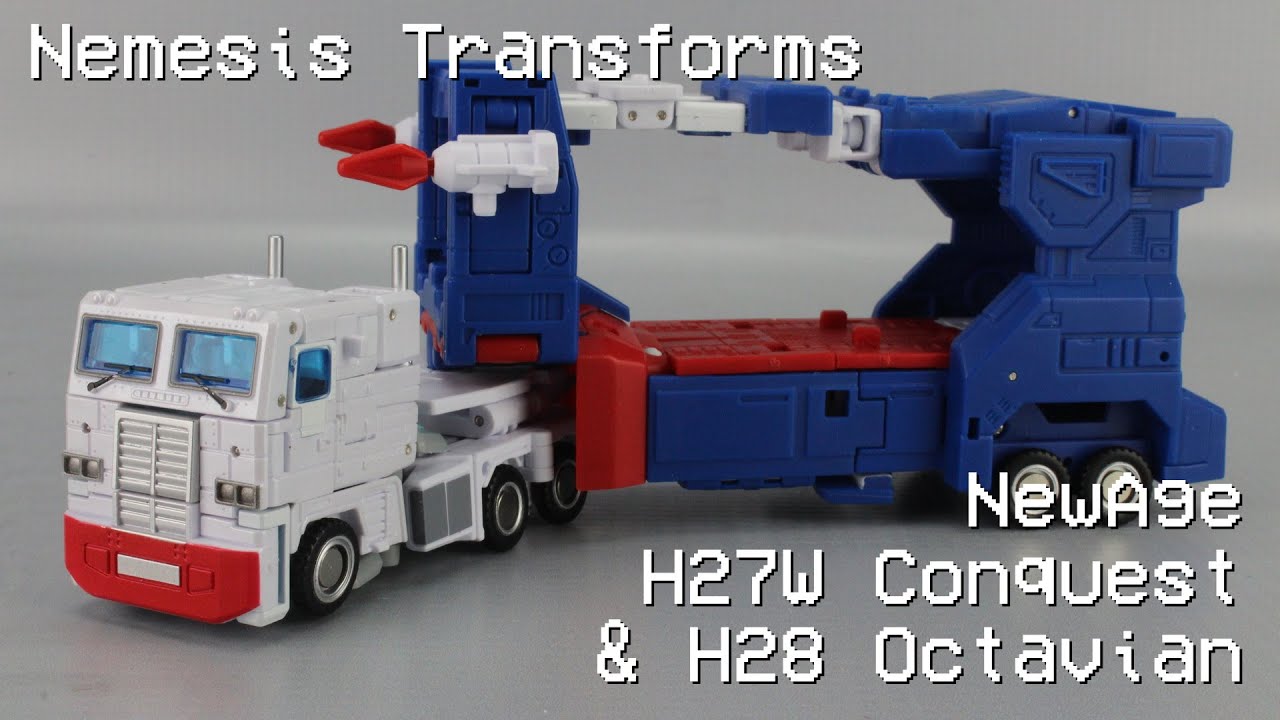 Nemesis Transforms NewAge H27W Conquest & H28 Octavian