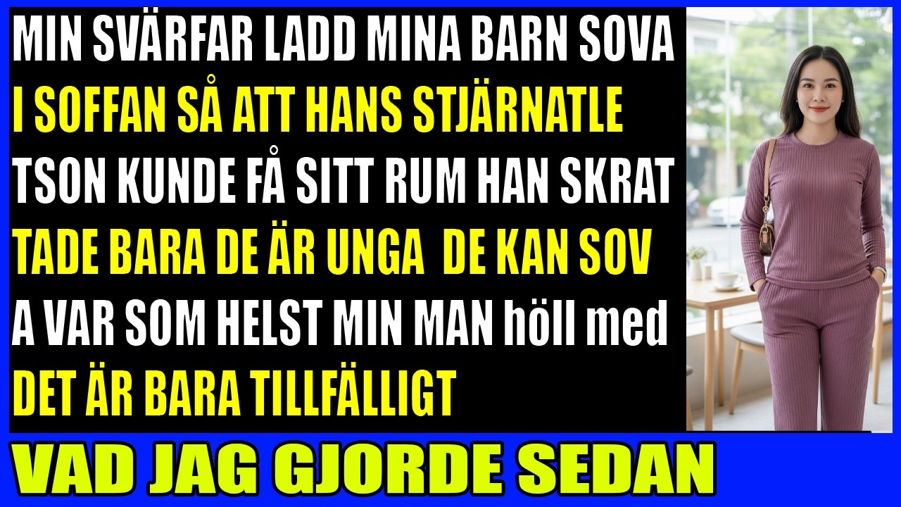 Min sv&auml;rfar kastade ut mina barn fr&aring;n deras rum f&ouml;r sinstj&auml;rnatletson