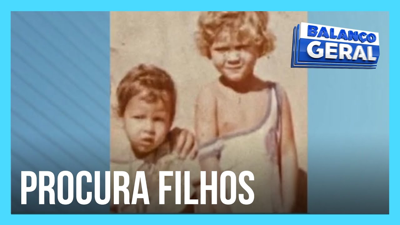 Mãe procura filhos que não vê há 40 anos