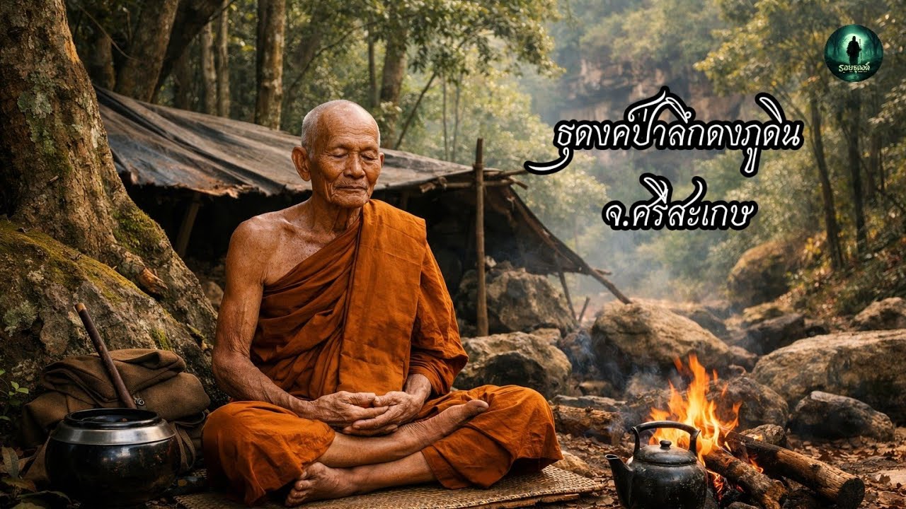 ธุดงค์ป่าดงภูดิน จ.ศรีสะเกษ : รอยธุดงค์
