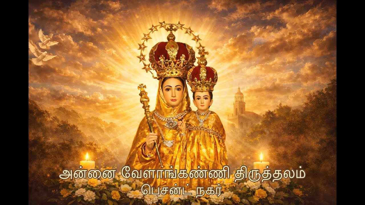 LIVE - HOLY MASS || 6:00 AM ||ANNAI VAILANKANNI SHRINE || BESANT NAGAR ||