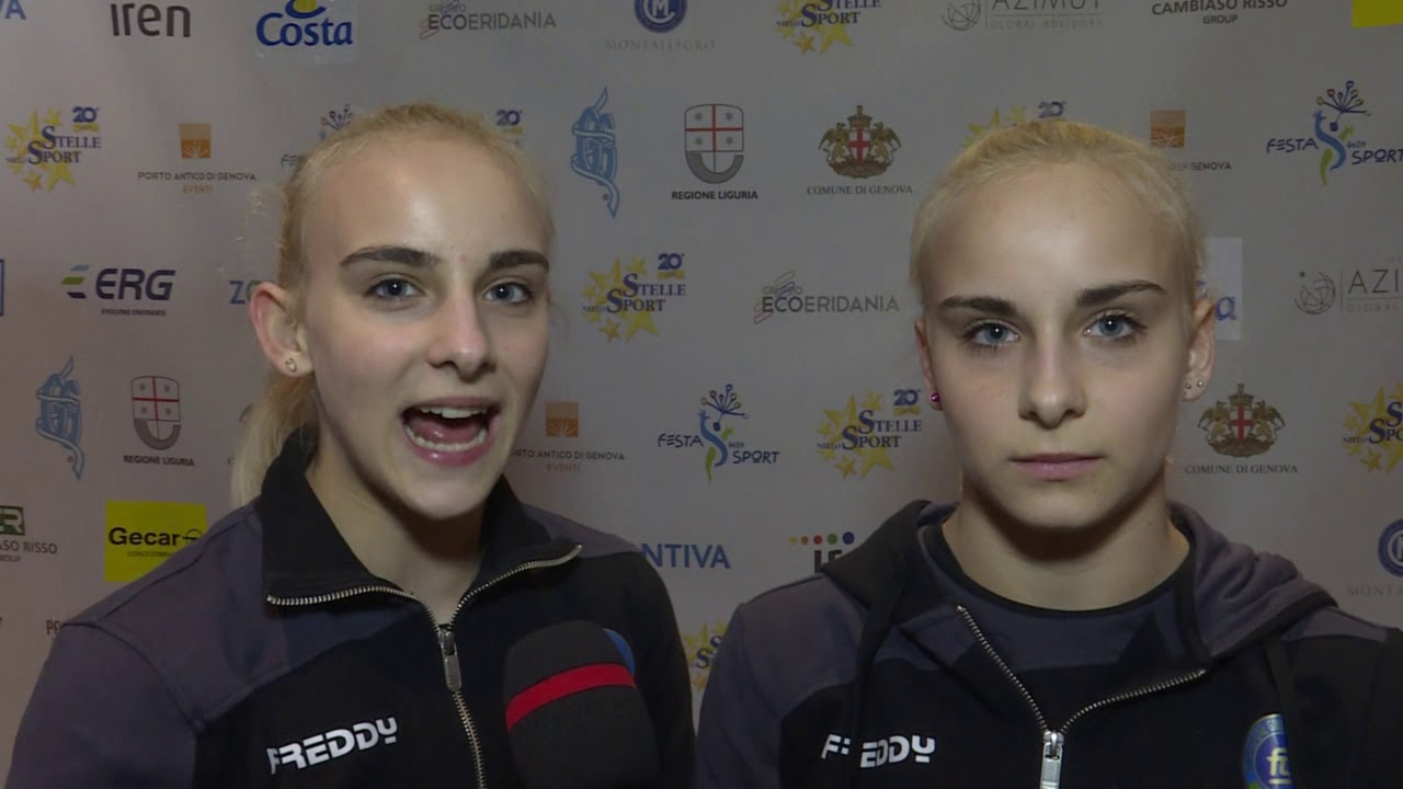 Alice e Asia D'Amato alla Festa dello Sport 2019: 