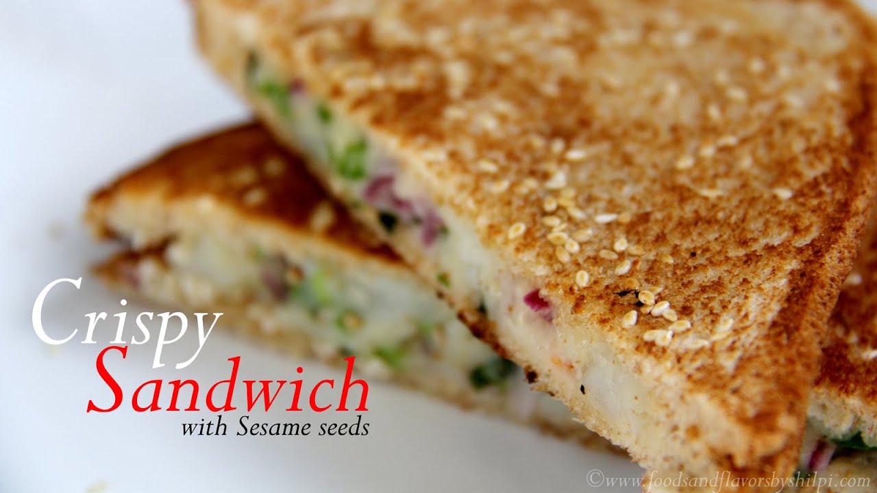 Veg Cheese Sandwich Recipe | Grilled Cheese Sandwich Recipe By Shilpi