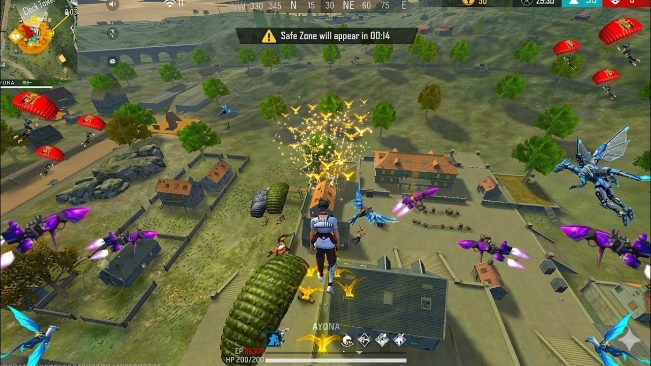 Woodpecker + MP5 🔥 32 Kills Solo vs Squad BR Gameplay | Free Fire Mobile Gameplay 