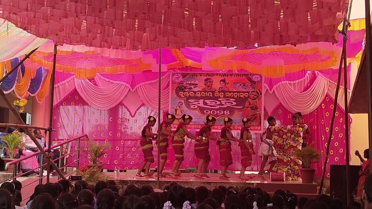  &ldquo;Dungri pahad Tale&rdquo; | Odisha Folk Dance | School Stage Program 2025 | Odia Cultural l Suravi dance