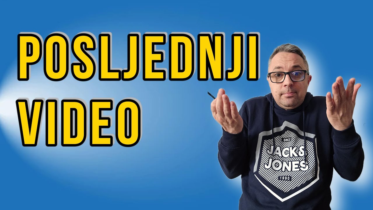 Posljednji video ove godine – hvala vam i šta dalje