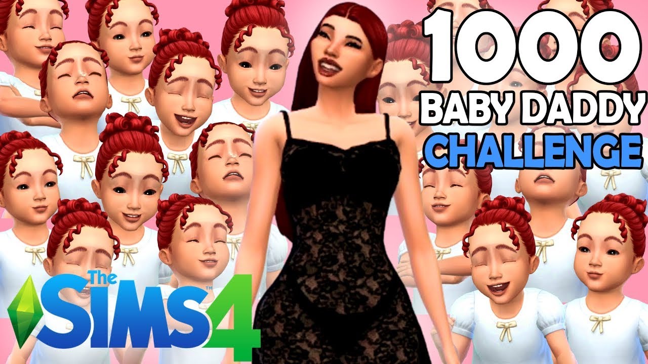 1000 Baby Daddy Challenge Sims 4 - WE GOT BEAT!!! #2
