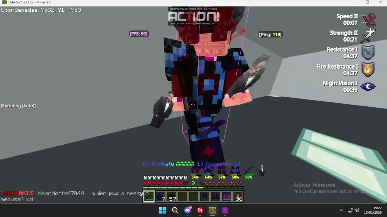 1v1 vs latix pone la excusa del lag WAOS