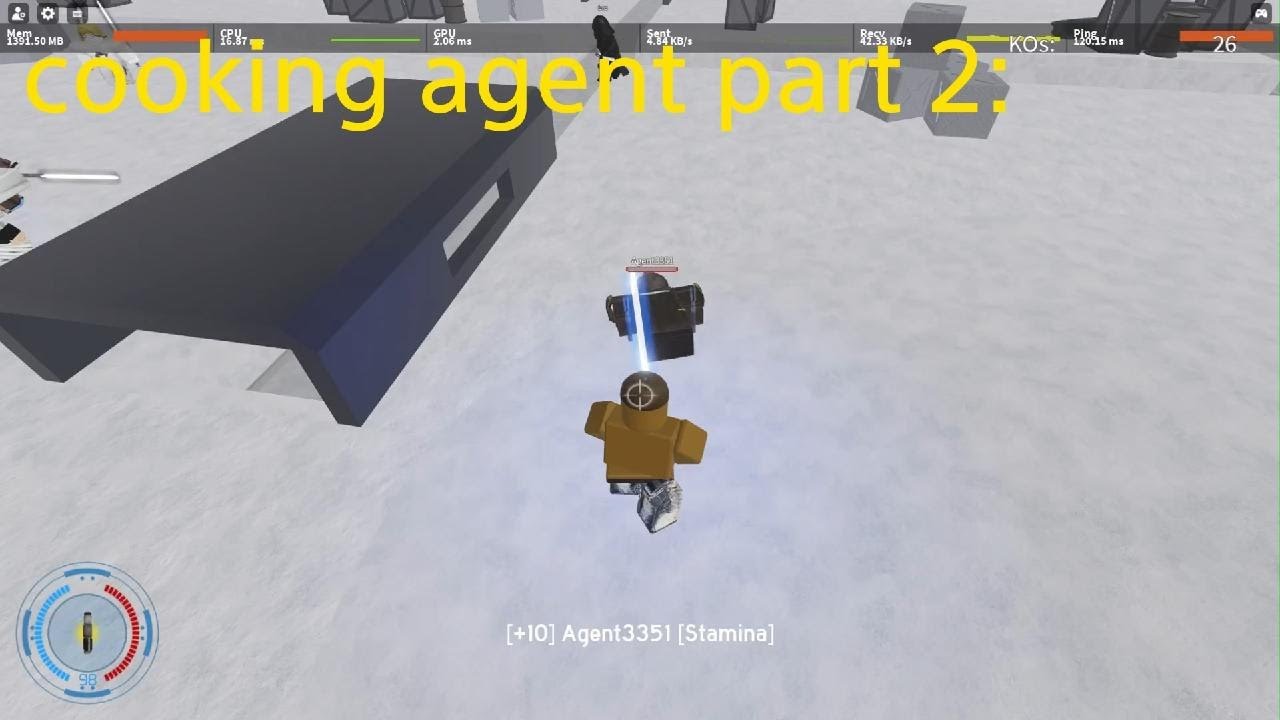 saber showdown roblox:cooking agent part 2: