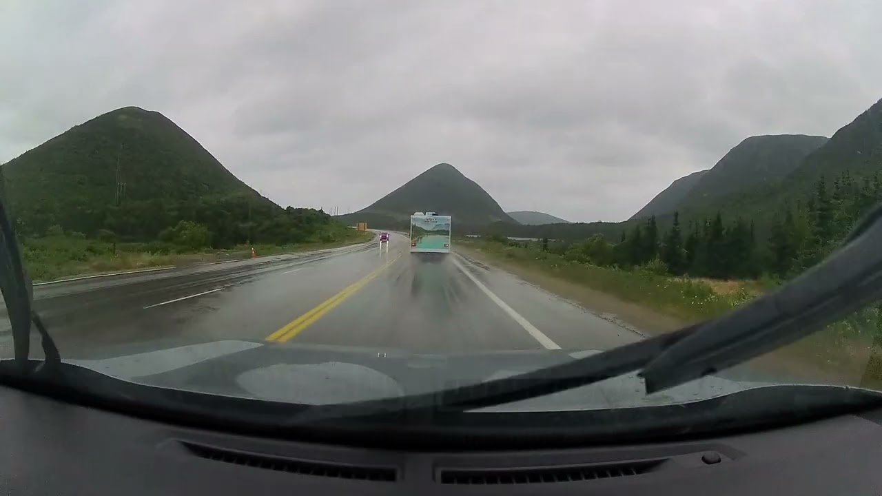 Rainy Day Coastal Drive: Channel-Port aux Basques to Cape Ray, Newfoundland