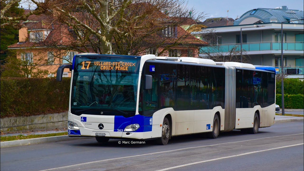 De Lausanne-Flon à Villars-Ste-Croix Croix-Péage / Ligne 17