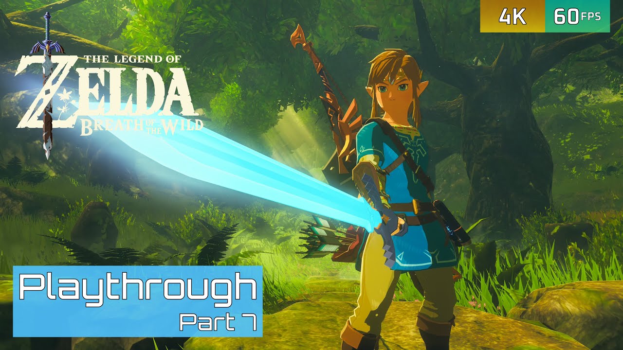 Trials of the Sword | Zelda: Breath of the Wild [4K 60FPS No Commentary]
