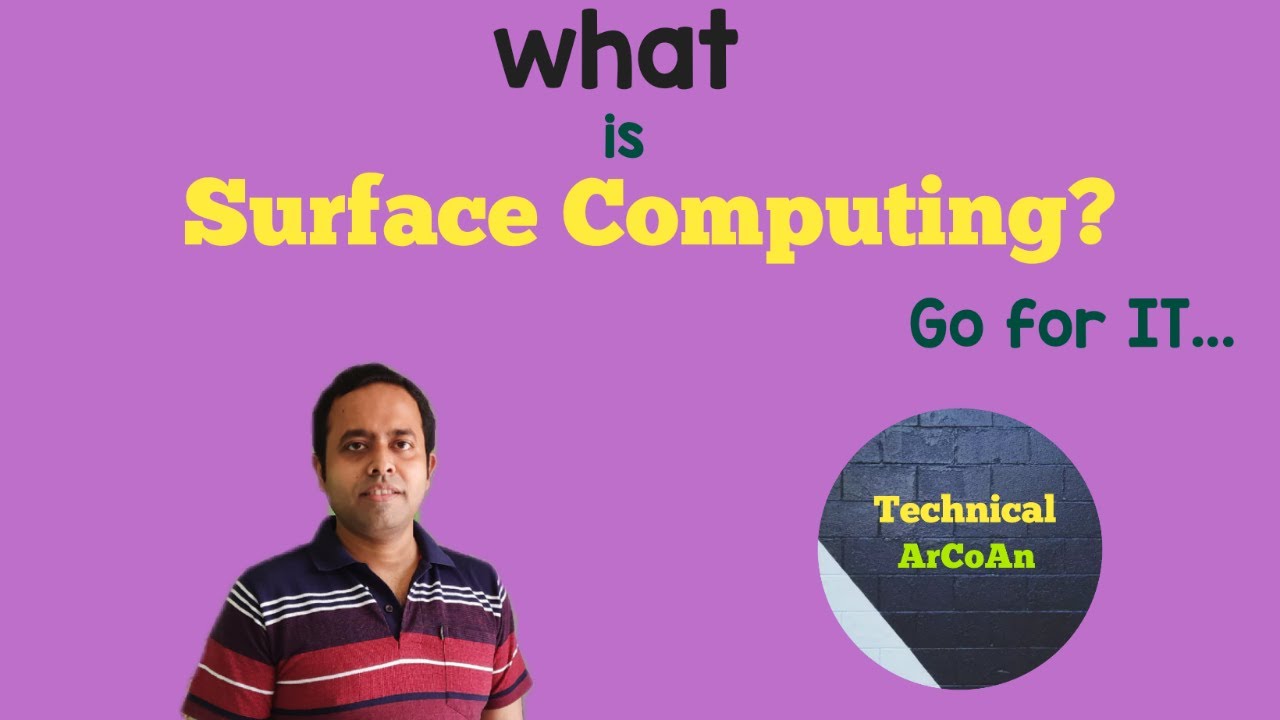 What is Surface Computing? | Surface Computer | Surface Computing