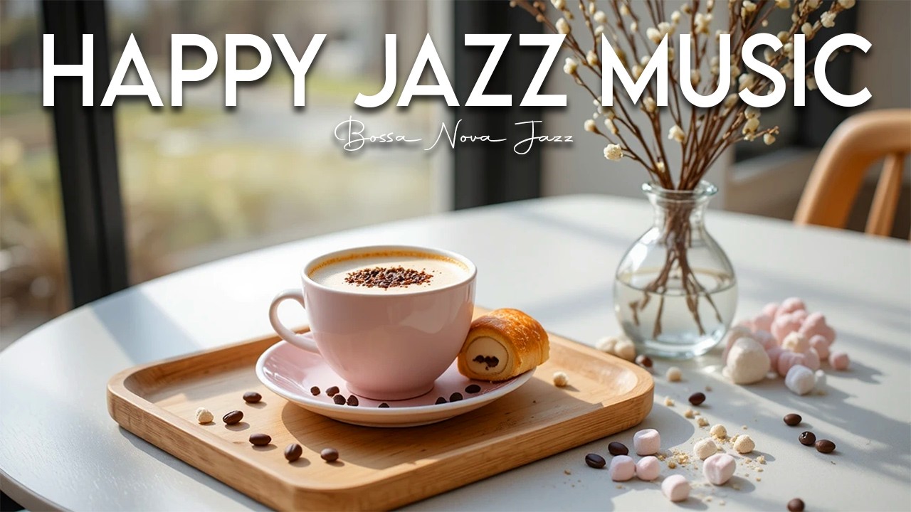 Happy Jazz Music ☕ Bossa Nova Coffee Vibes for Good Mood, Study Focus and Relaxing Morning