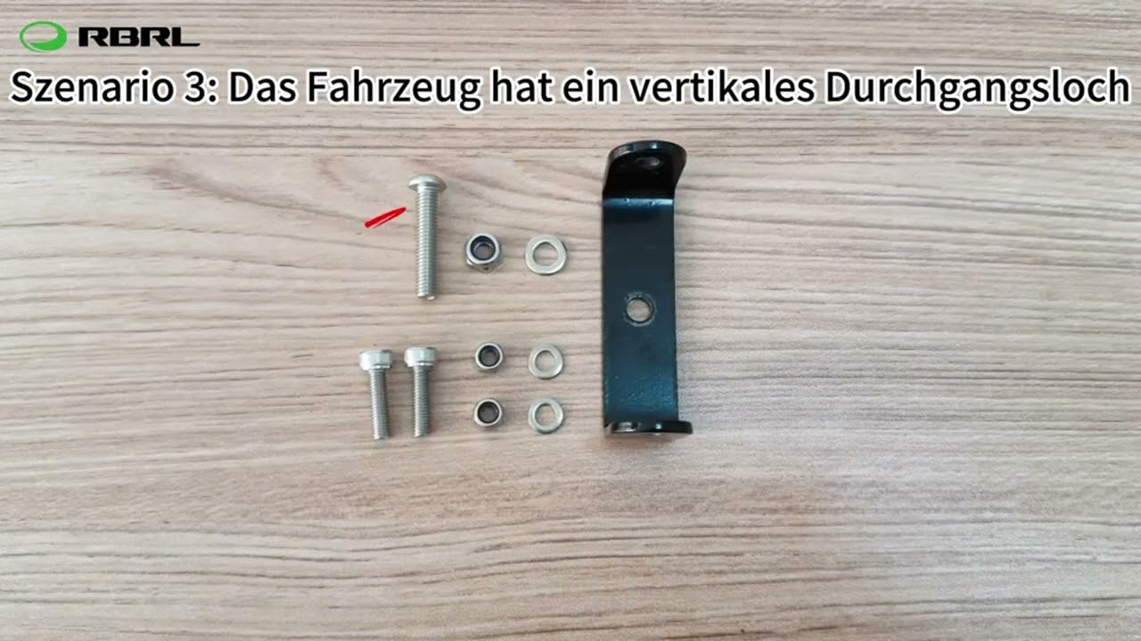 RL2942 RBRL bike rack installation video in Germany