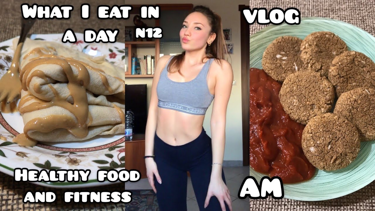 WHAT I EAT IN A DAY | ricette healthy crepes, polpette di lenticchie, pollo al curry || AM