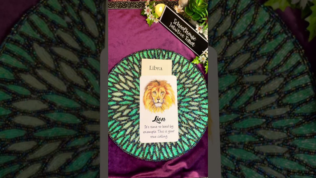 ♎️LIBRA!♎️ 🦁ANIMAL ORACLE SHORT 