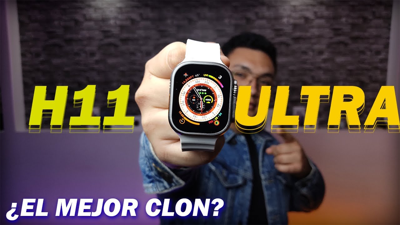 H11 ULTRA es EL MEJOR CLON del APPLE WATCH ULTRA! | REVIEW A FONDO.