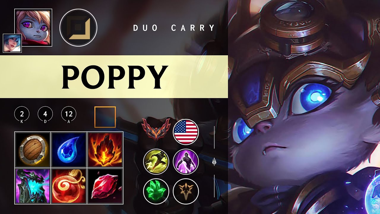 Poppy Carry vs Tristana - NA Grandmaster Patch 26.02