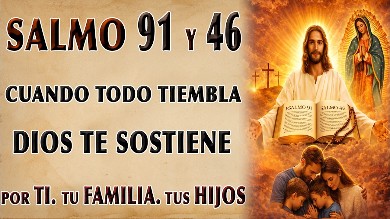 POR TI, TU FAMILIA Y TUS HIJOS - SALMO 91 Y 46: CUANDO TODO TIEMBLA, DIOS TE SOSTIENE
