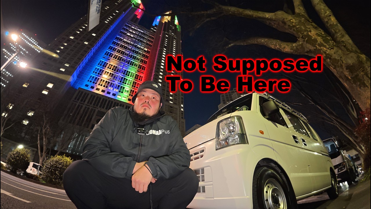 I Slept in My Van in the Middle of Tokyo