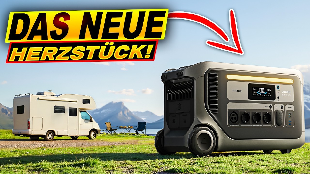 Anker SOLIX F3000: Das mobile Kraftwerk fürs Wohnmobil das alle Regeln bricht!