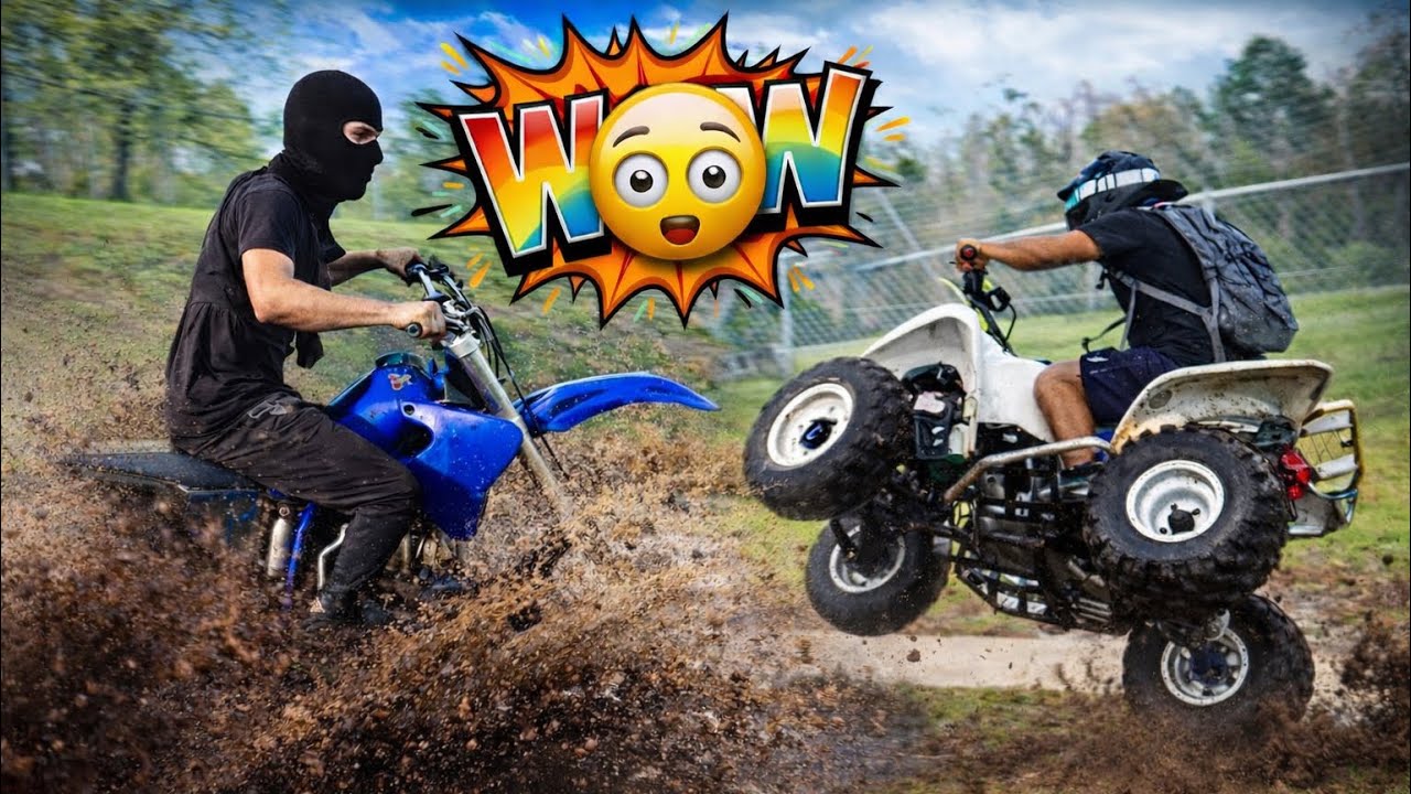 We went crazy today ‼️ kx450 ,LTZ 400 ,Yz450