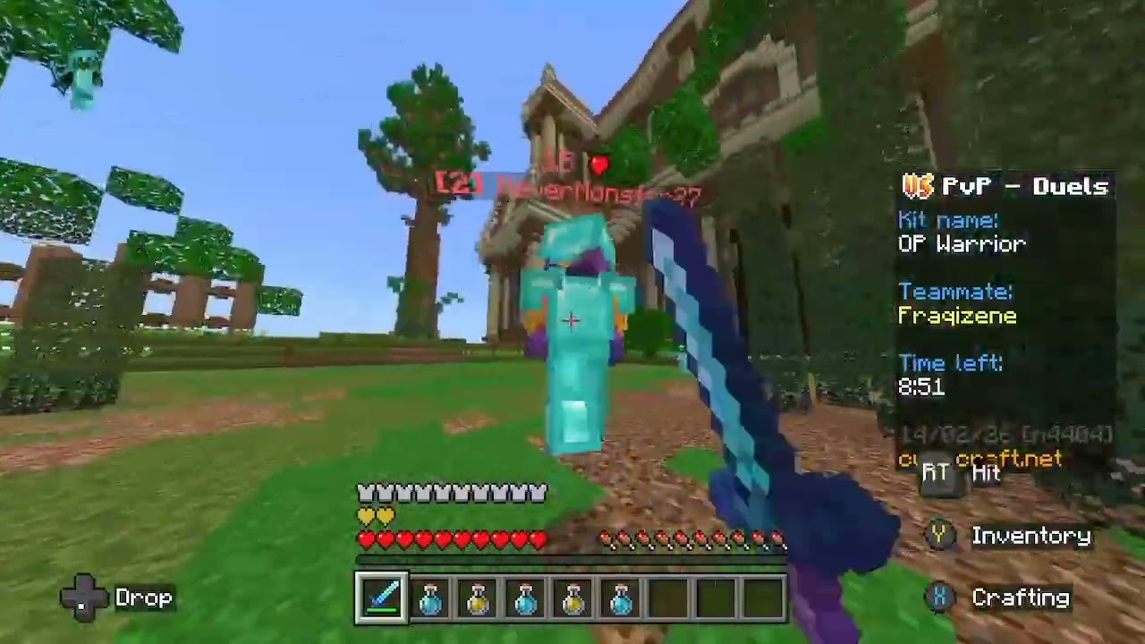 Clutch up #minecraft