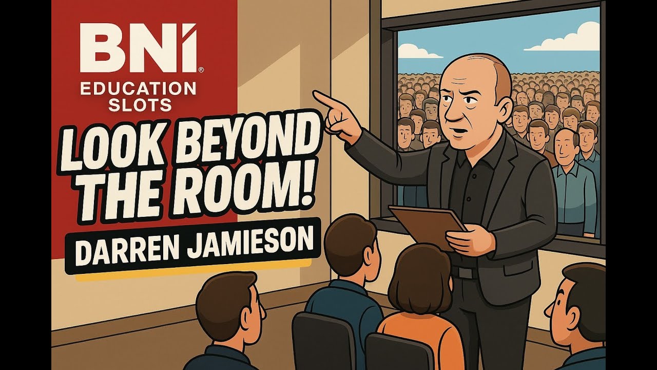 Загляните за пределы комнаты! | Даррен Джеймисон | Игровые автоматы BNI Education