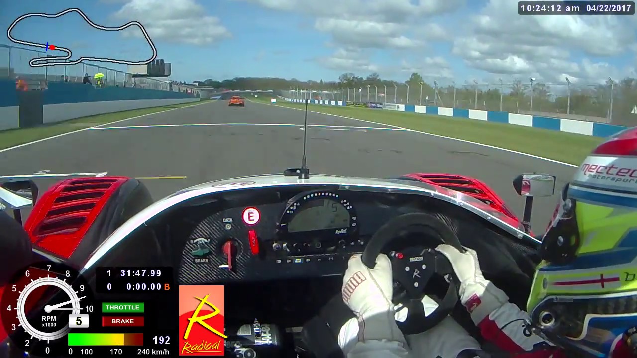 Donington Radical SR3 Lap Record 1.05.353