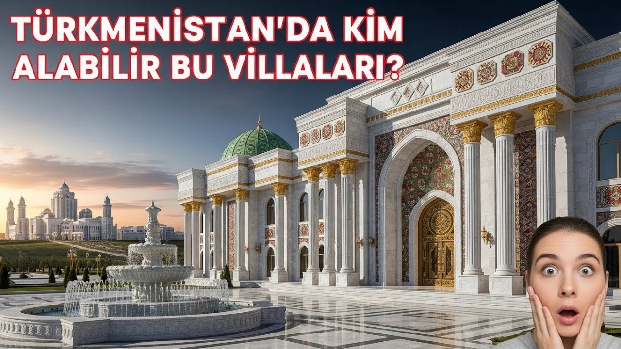 T&uuml;rkmenistan'da Kim Alabilir Bu L&uuml;ks Villaları? 💰 Daşoguz'da Milyonluk Evler | Satlyk Jay