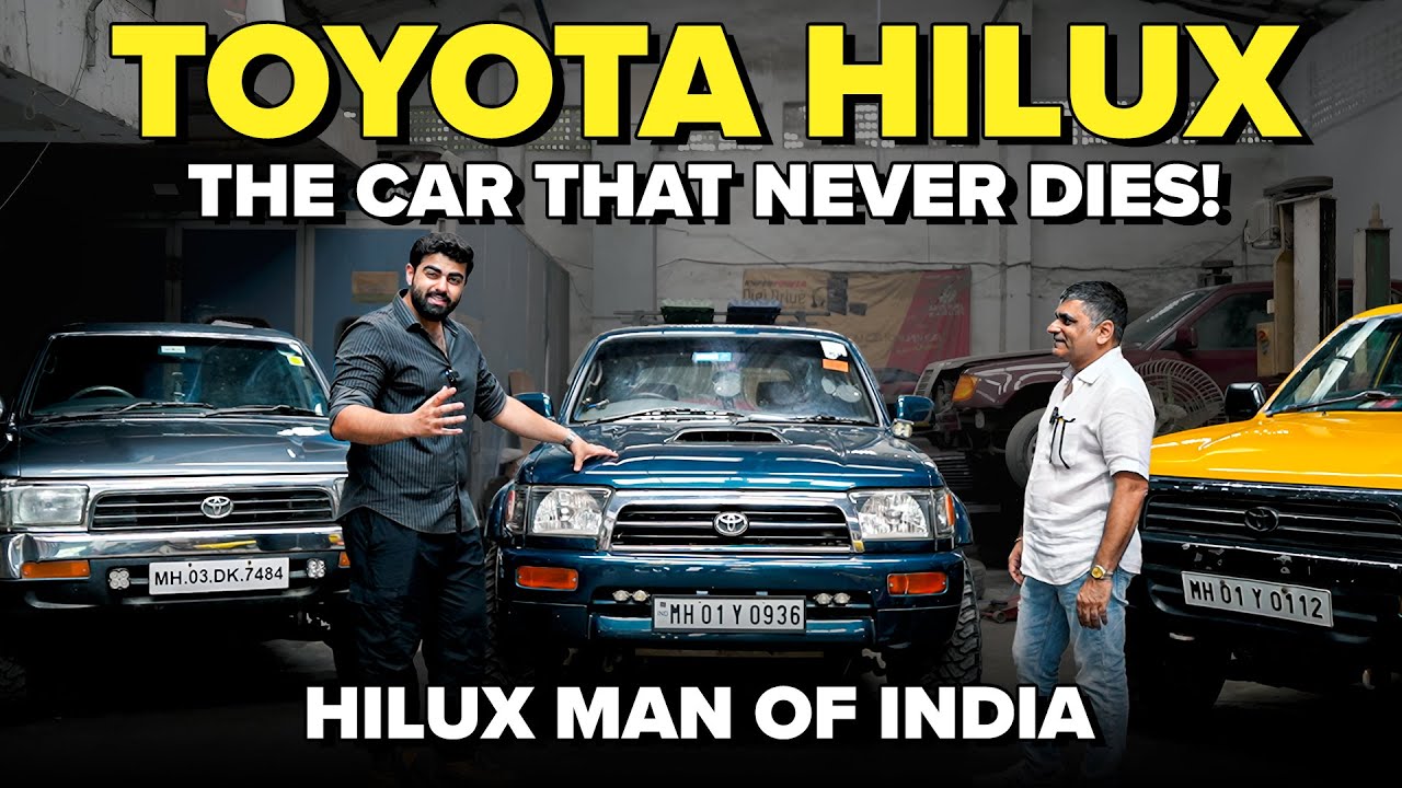 The Hilux Man of India | The Indestructible Toyota Hilux in India | History On Wheels EP38