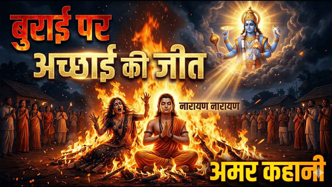 होलिकादहन : बुराई पर अच्छाई की जीत || The Real Story Behind why we Celebrate Holi #holi #holispecial
