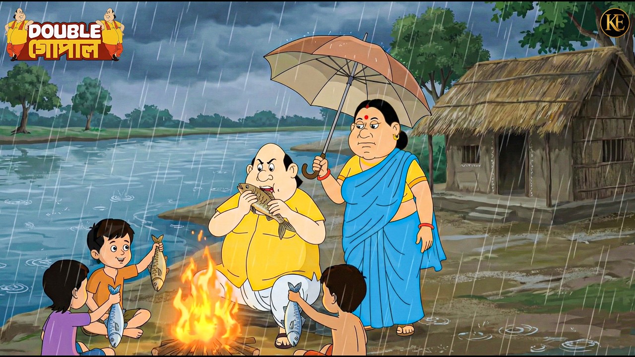 ঝড়ের মধ্যেও গোপাল থামেনি | Gopal Bhar (Bengali)|| Gopal Bhar || Best Of Gopal Bhar