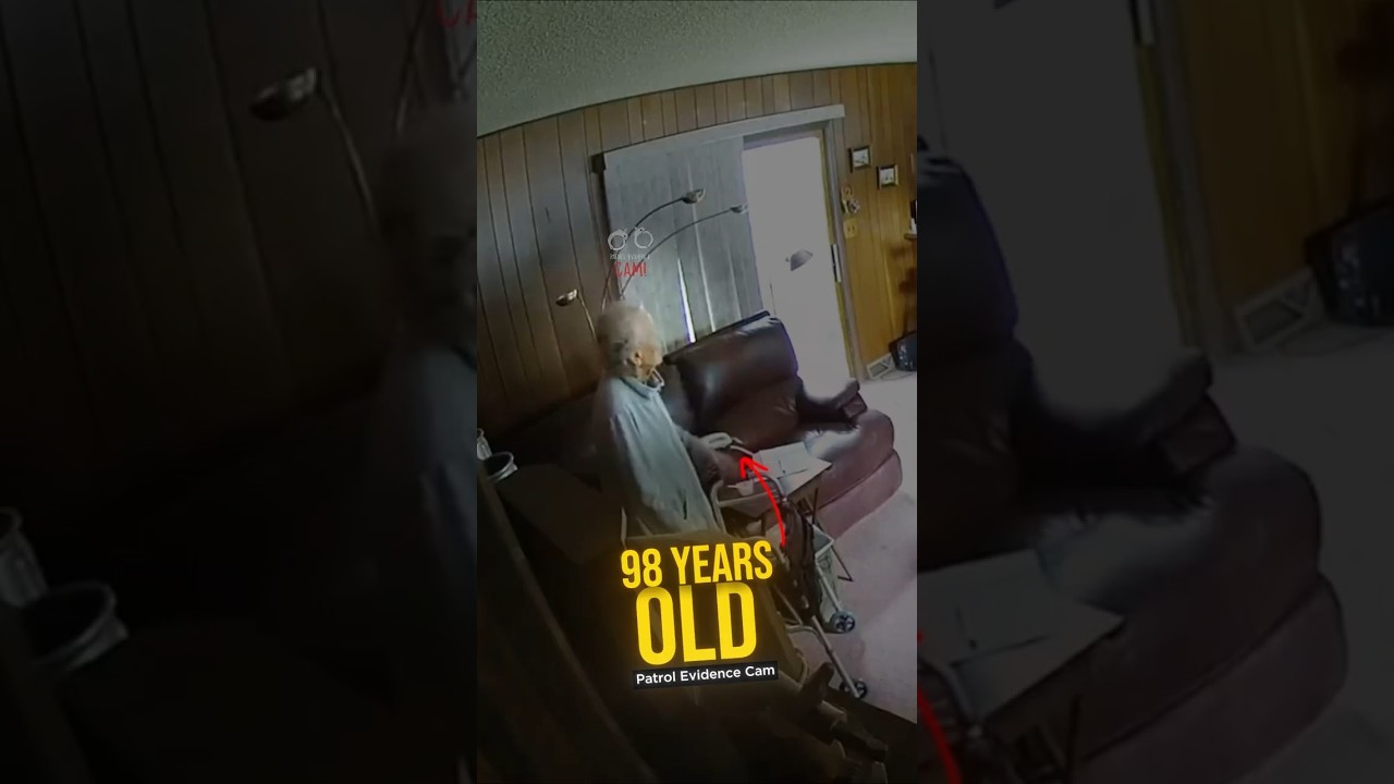 Полицейский рейд в доме 98-летней женщины