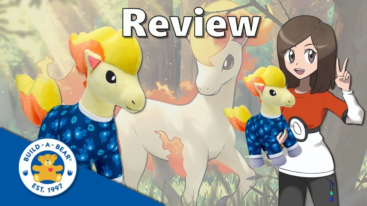 Обзор игрушки Pokémon Build a Bear Ponyta