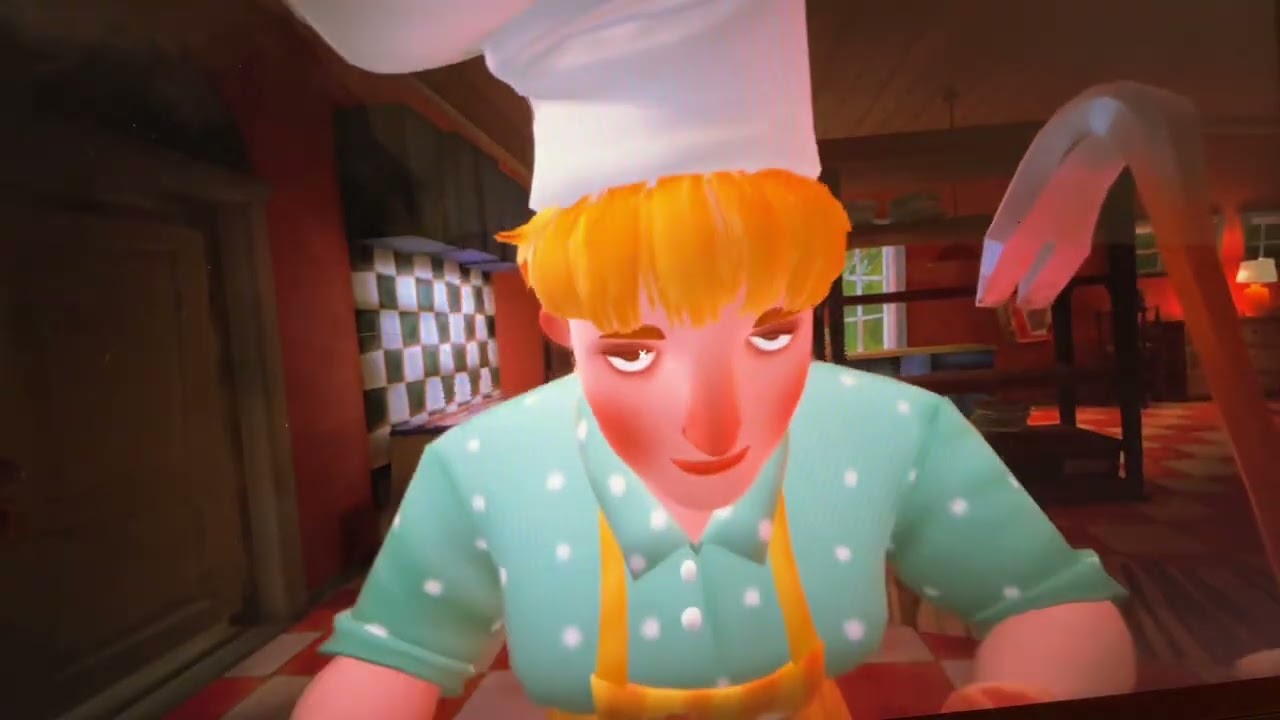 Playing hello neighbor 2 barn to beginning of hunters house