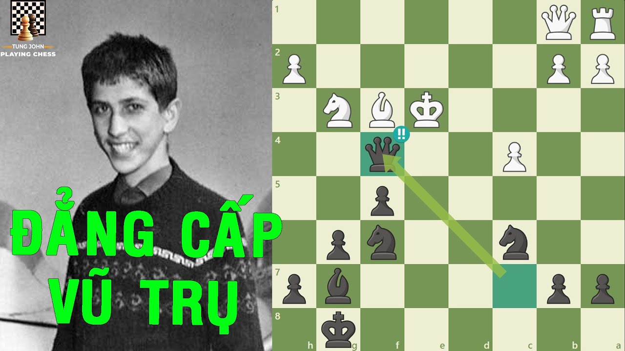Pha Thí Hậu Đẳng Cấp Vũ Trụ Của Bobby Fischer Khiến Đối Thủ Rụng Rời - Ván 21 My 60 Memorable Games