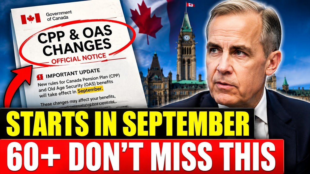 ⚠️STARTS IN SEPTEMBER: Canadian Seniors Get Ready! NEW RULES & CHANGES!