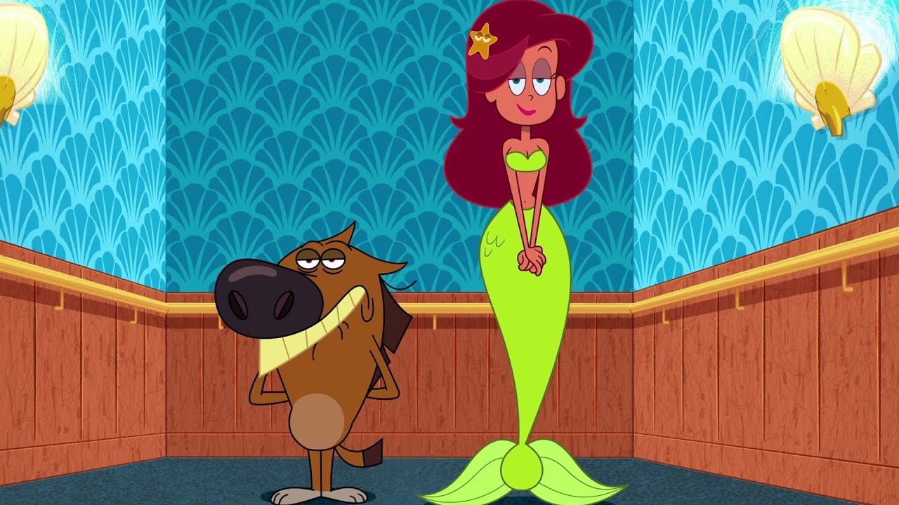 ZIG e SHARKO 🌴 O ELEVADOR 🕺 Zig e Sharko Brasil | Desenho Animado em português