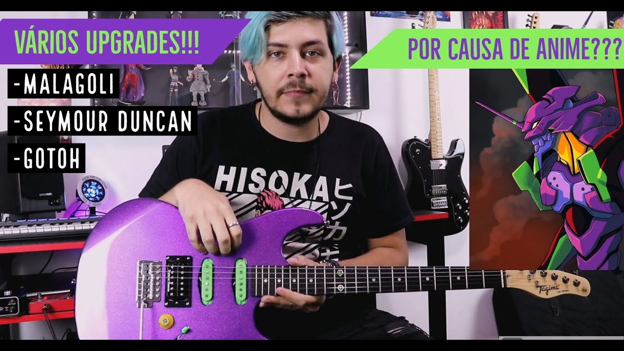 TAGIMA TG- 510| Vários Upgrades | Valeu a pena? #tagimawoodstock #tg510 #malagoli #seymourduncan