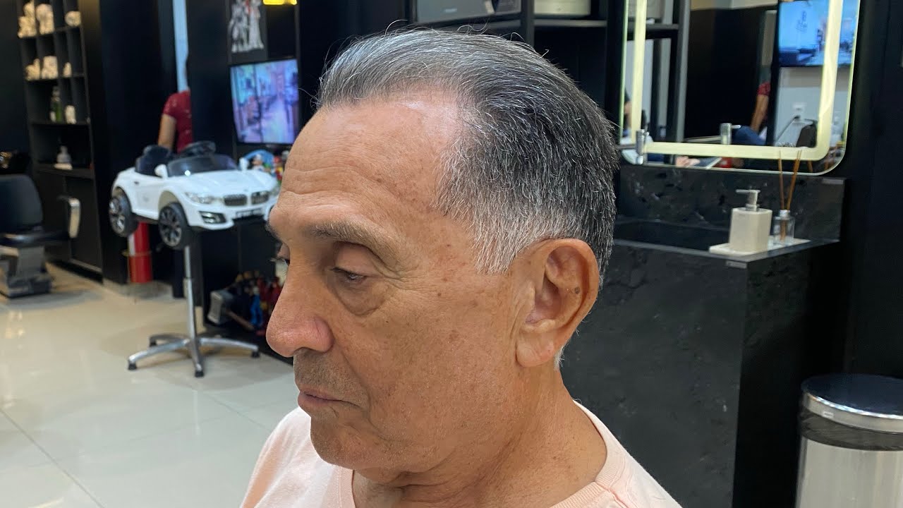 MELHOR TÉCNICA PARA CORTE SOCIAL NA TESOURA (passo a passo) franciel santino