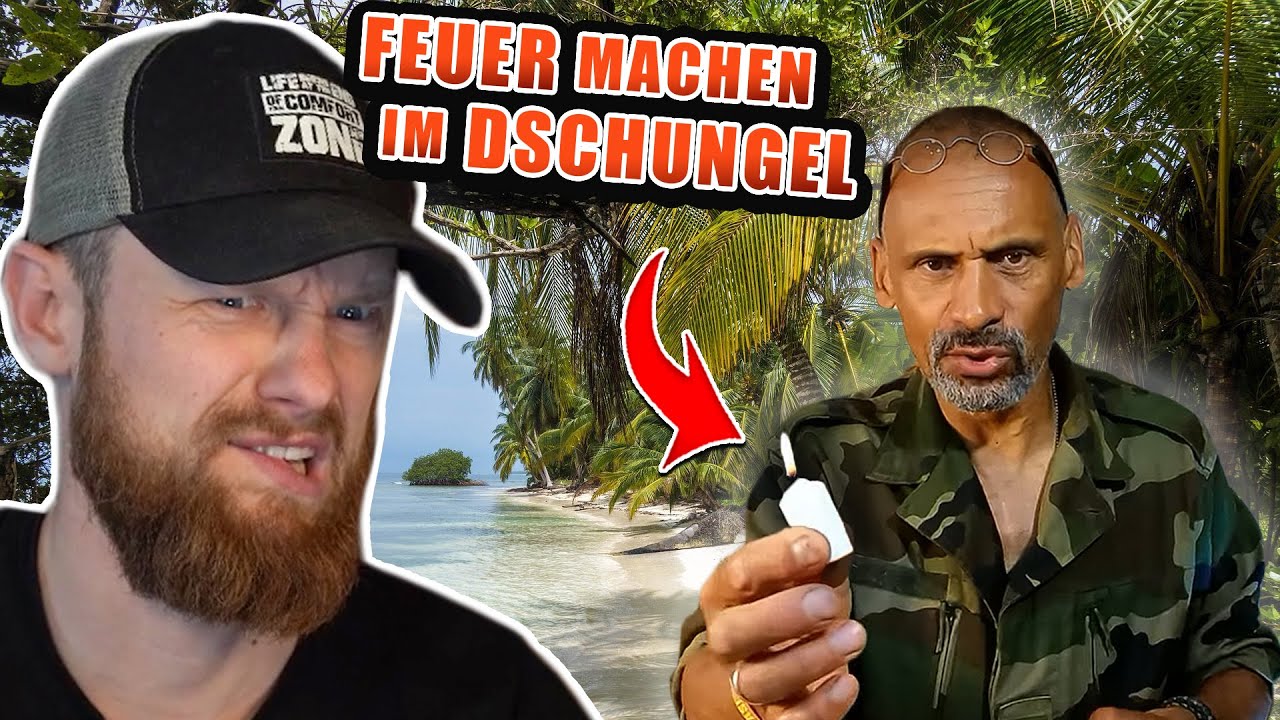 Mit einer KERZE in den DSCHUNGEL? THOMAS GAST erklärt wie man richtig Feuer macht?! | Fritz Meinecke