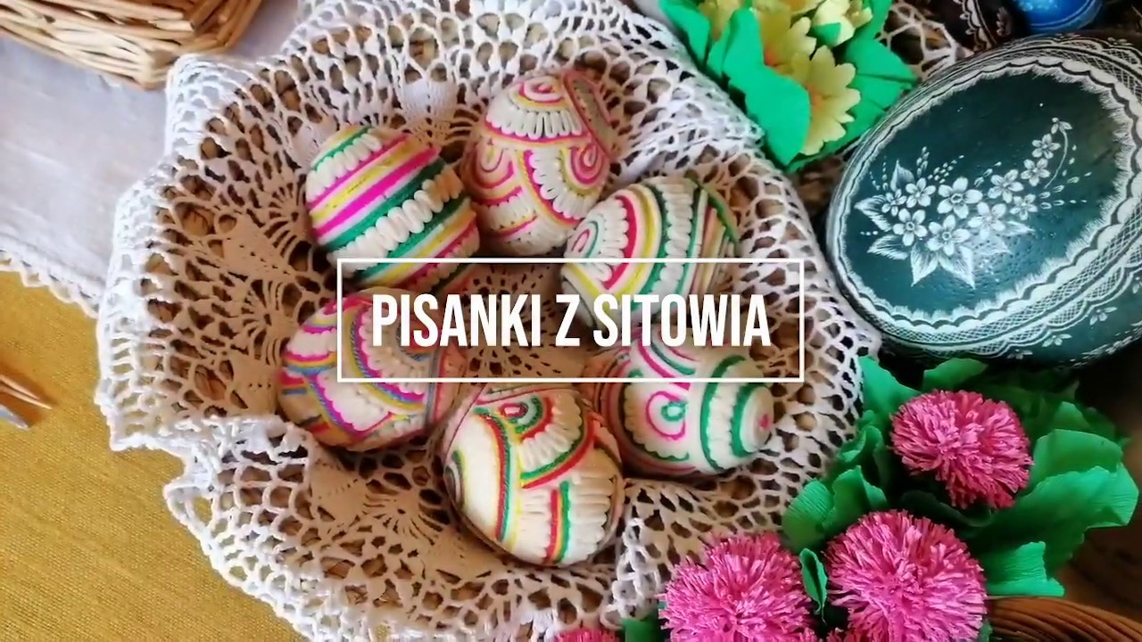Pisanki z sitowia krok po kroku!