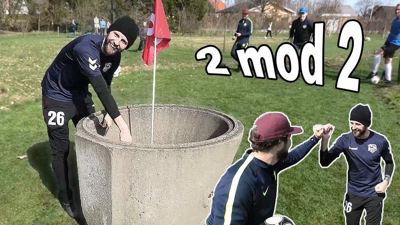 2 MOD 2 FODBOLDGOLF! KIM & RONSON VS VIPS BR&Oslash;DRENE!
